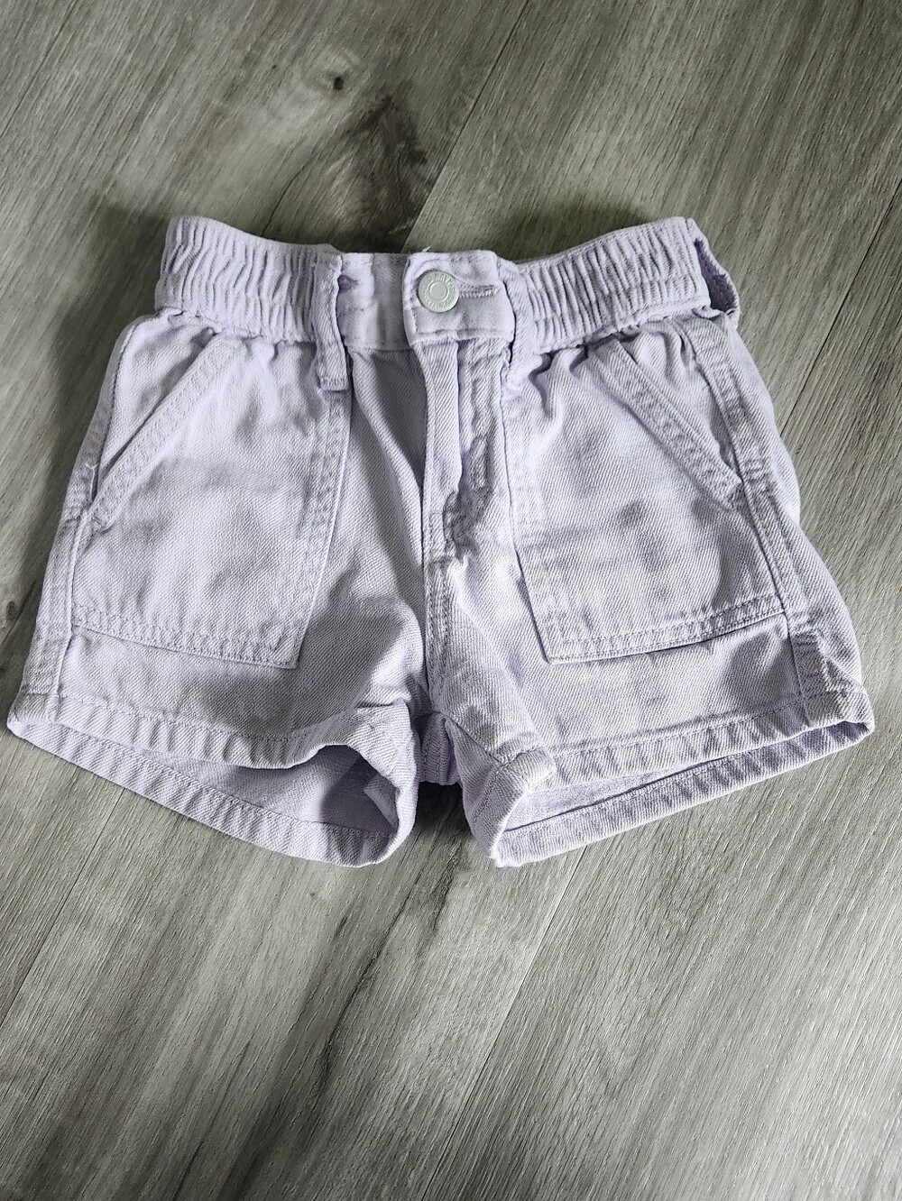 Old Navy Girls Lavendar Denim Shorts XS/5